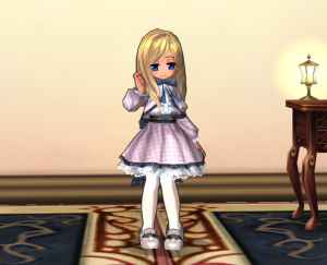 エミルクロニクルオンライン、主のワンピース（白）画像