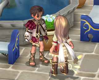 エミルクロニクルオンライン、ダウンタウンの一角にひっそりとできたいつもと違うクエストカウンター画像