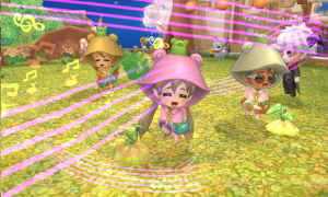 晴空物語、かえるあまがっぱさんスクリーンショット①