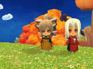 晴空物語、巫女の衣画像