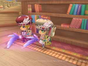 晴空物語、羽ペン画像①