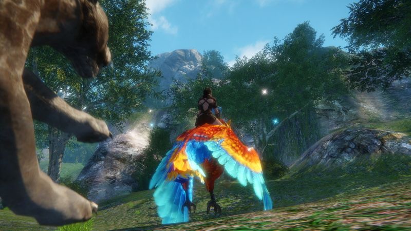 イカロス オンライン：4K画面を飛び回るCBT特典フェロー「極彩のアベンヌ」写真とCBTレポート第二弾として