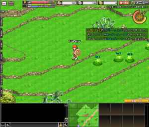 剣と魔法のログレス、ギルドテロップ表示例