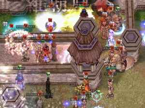 ラグナロクオンライン、現在行われている「攻城戦」の模様