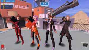 トイ・ウォーズ、フィギュア☆スターvol.8「ギルティクラウン」ゲーム内イメージ①