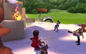 トイ・ウォーズ、遠距離からでも攻撃力が減少しないチョコット・ガトリング