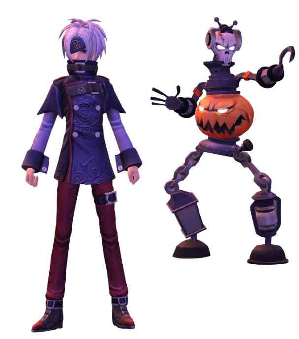 ヒーロー専用「アラエルラファールセット」＆ブレイカー専用「パンプキンスカルセット」