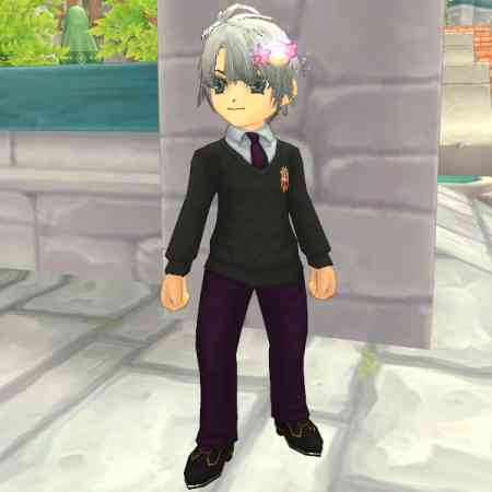 男セーター制服・黒