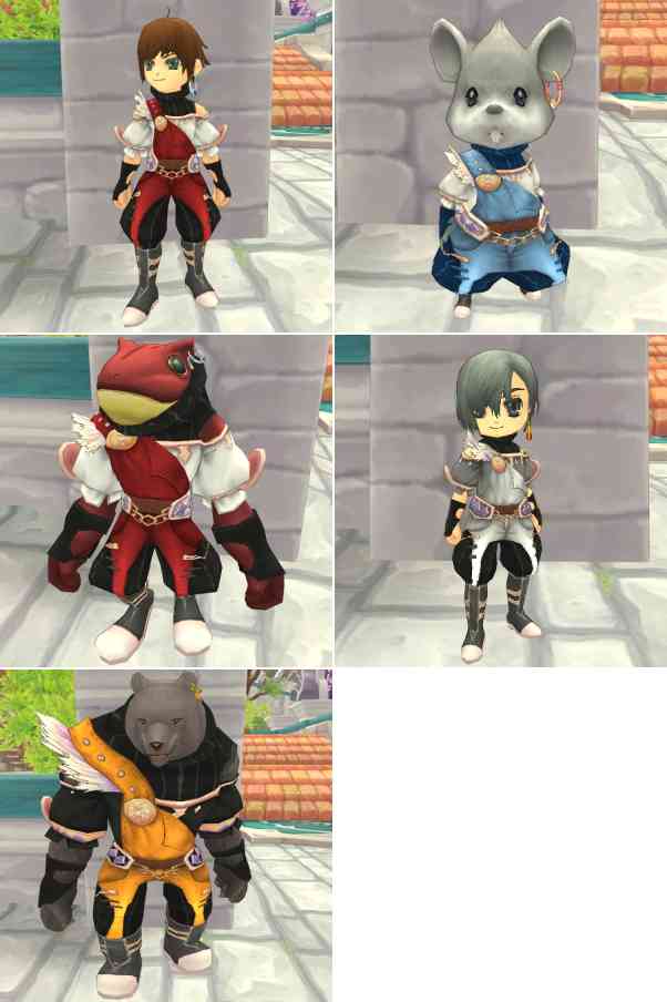 男道化師服の服＆リングピアス