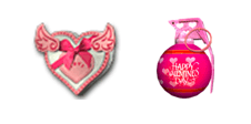 クロスファイア、Valentine backpack＆Heart GRENADE