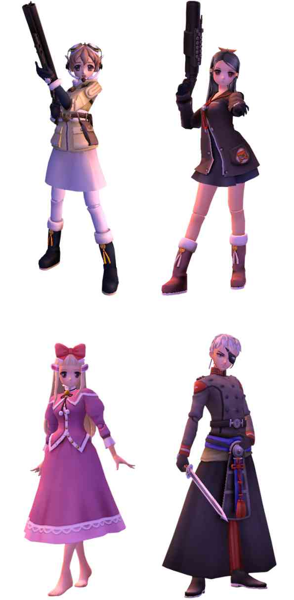 トイ・ウォーズ、「ファム」、「ジゼル」、「ミリア」、「ルスキニア」のアバター