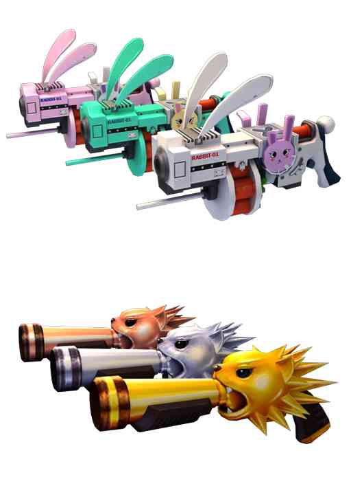 トイ・ウォーズ、「ウサルンランチャー」＆「キャティーショットガン」
