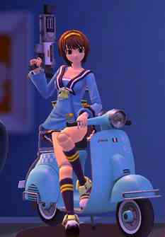 トイ・ウォーズ、ブルーカウルスクーター