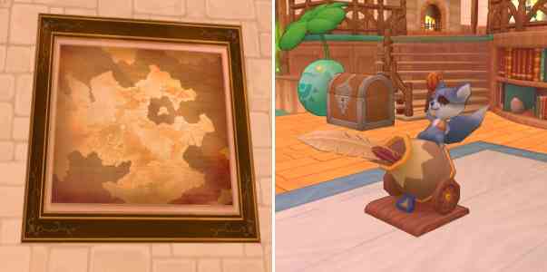 ファインディング・ネバーランド・オンライン、世界地図＆コン吉の砲台