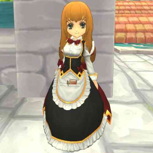 SPウェイトレス服・黒