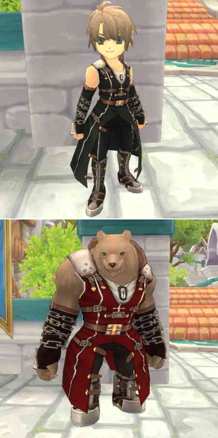 ファインディング・ネバーランド・オンライン、チェーンアクセスーツ