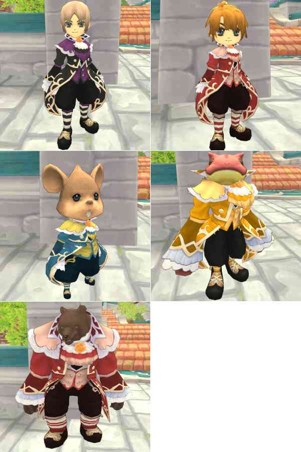 ファインディングネバーランドオンライン、男錬金術師服