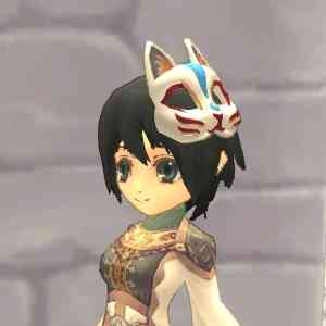 ファインディングネバーランドオンライン、キツネお面飾り