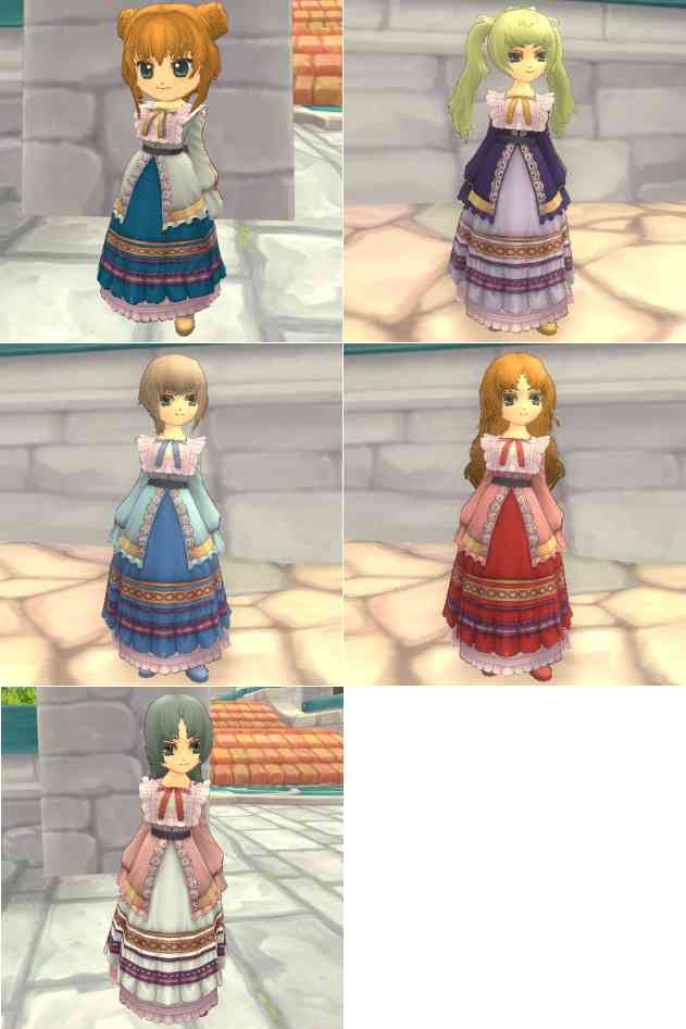 ファインディングネバーランドオンライン、カントリードレス