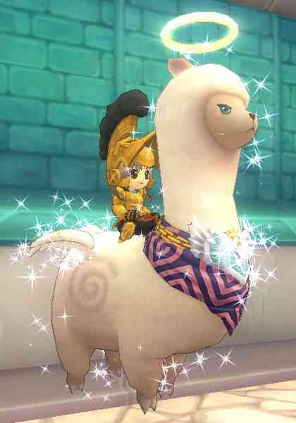 ファインディングネバーランドオンライン、伝説のエンジェルアルパカ