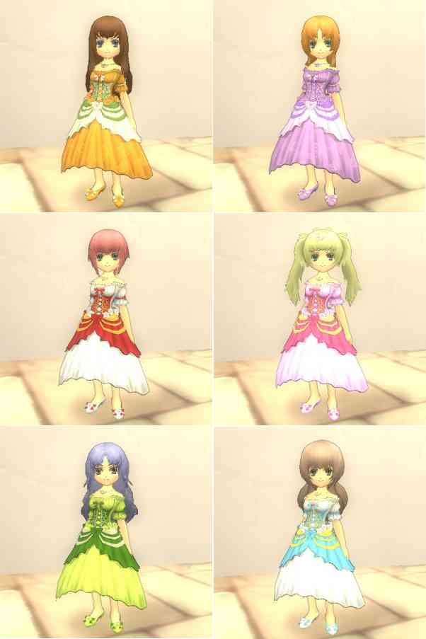 ファインディングネバーランドオンライン、ローズドレス