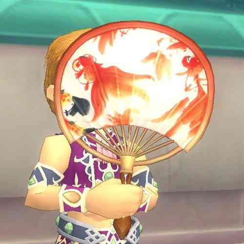 ファインディングネバーランドオンライン、金魚うちわ