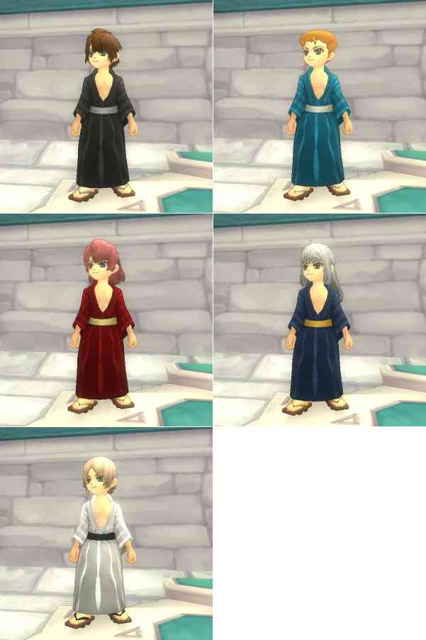 ファインディングネバーランドオンライン、男性浴衣