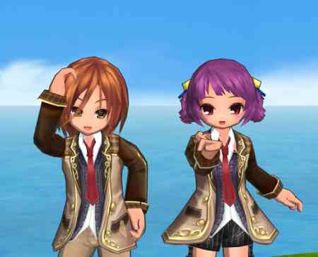 エミルクロニクルオンライン、おめかしジャケット（ベージュ）画像