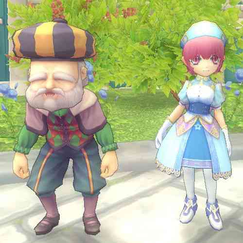 イベントNPC「ガウス教授」「シモーナ助教授」