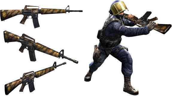 カウンターストライクオンライン、M16A1 VETERAN画像