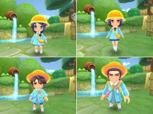 ぎごしょくマスター、園児服の着せ替え衣装画像