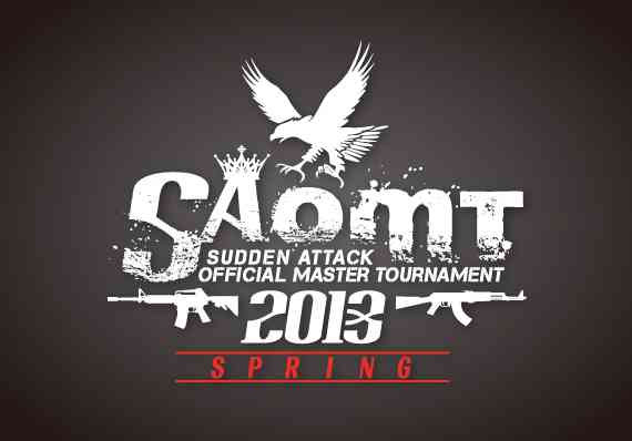 「Sudden Attack Official Master Tournament 2013 Spring」ロゴ