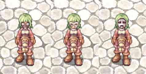 ラグナロクオンライン、「ガスマスク[0]」「オペラ仮面[0]」「アラームの仮面[0]」画像