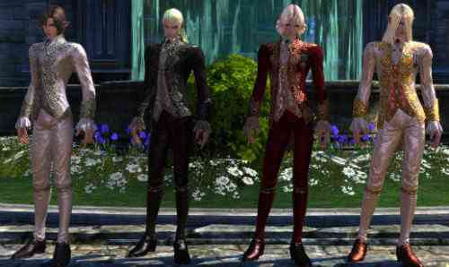 TERA(テラ)、男性専用「スーツ」アバター画像