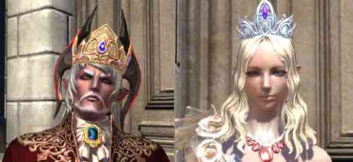 TERA(テラ)、アリンのゴールドクラウン&アリンのシルバークラウン画像