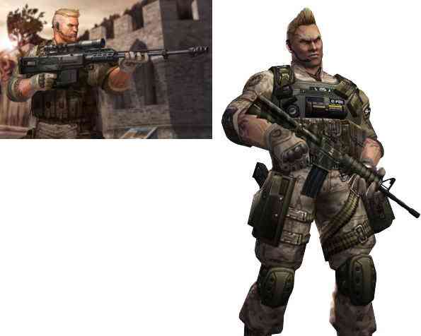 カウンターストライクオンライン(CSO)、 CTクラス「ヴァルター」画像