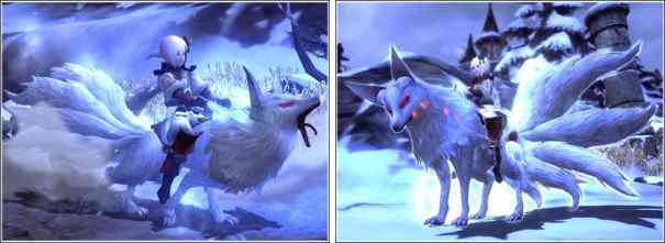 ドラゴンネスト、ホワイトクイーンテイルの狐牌画像