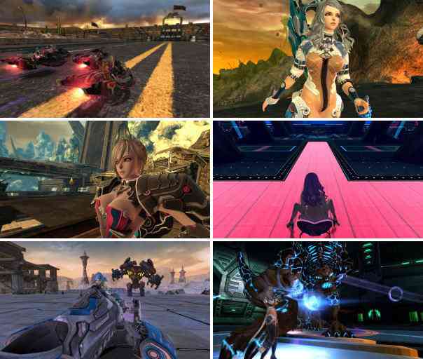 スカーレットブレイド、スクリーンショット画像