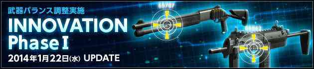 UPDATE「INNOVATION phaseⅠ」バナー